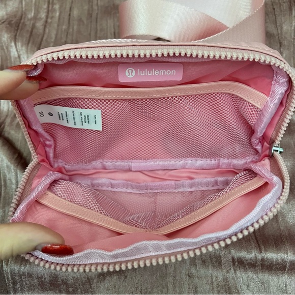 Lululemon Everywhere Belt Bag in Pastel Pink - Picture 4 of 5